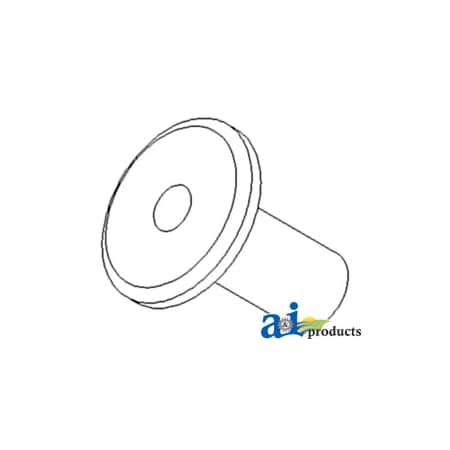 A & I Products Valve, Hydraulic Valve Chamber Outlet 4" x4" x1" A-9N628